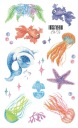 Umývateľné tetovanie pre deti GLITTER FISH EG167