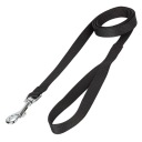 Vodítko pre malého psa TRADITIONAL TAPE 1,5cm x 120cm - ČIERNA