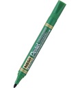 Zelený permanentný popisovač s okrúhlym hrotom N850 Pentel