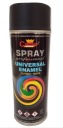 farba v spreji RAL 9011 MAT BLACK sprej 400ml