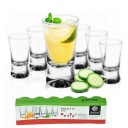 SADA POHÁROV NA VODKU 6, 25 ML, HLADKÉ