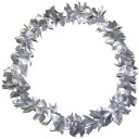 Havajský náhrdelník SILVER ALOHA leaves party 1m