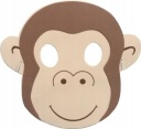 PENOVÁ MASKA ANIMALS MONKEY CM138