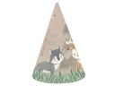 Narodeninové čiapky Forest Animals 6 ks