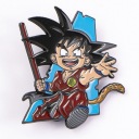 Kovový rozprávkový špendlík Dragon Ball z kovu Goku