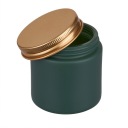 Zelená DIY sklenená nádoba na nalievanie sviečok, 120ml