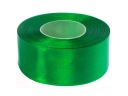SATÉNOVÁ STUHA 38 mm stuha 32 m ZELENÁ 8086