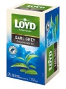 Expresný čierny čaj Earl Grey v 20T obálkach LOYD