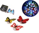 Samolepiace LED LAMPY BUTTERFLY 3D FAREBNÉ motýle 02-10