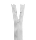 Zips na obliečky 75cm BIELY 1 ks.