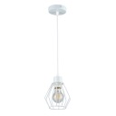 E27 LED lustrové závesné stropné svietidlo, svietidlo LOFT BRYLANT