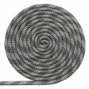KOTVACIE LANO 10mm SIVO BIELE - 05637