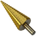 KROKOVACÍ KUŽELOVÝ VRTÁK PRE KOV DREVO PLASTOVÝ PLECH 4-32 MM VRTÁKY