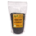 Čierny sezam 500 g, prírodné semiačka, nelúpané