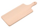DREVENÁ KUCHYŇSKÁ DOSKA S BUKOVOU RÚČKOU 24X10 CM