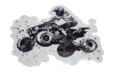 NÁLEPKA ŠTVORKOLKY ŠTVORKOLKA 10 x 9,1 cm