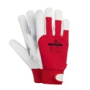 VSTUPNÉ RUKAVICE KOZIA KOŽA ONYX VELCRO VELCRO R9 1 PÁR SILNÝ