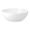 Okrúhla miska na šalát 23,5 cm biely porcelán OKTAWA II. triedy ĆMIELÓW