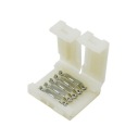 Konektor pre RGBW LED pásik, rovný, 10mm konektor