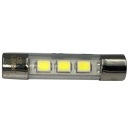 Axiálna LED žiarovka 6x31 mm 8v pre váhy nemecké japonské prijímače