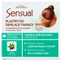 Joanna Sensual Aloe pásiky na depiláciu tváre 12 ks