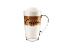 Pohár s uškom na kávu, čaj, 400 ml latte