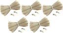 Špirálová páska na zips 3 mm zips BÉŽOVÁ 5 metrov + 10 zipsov