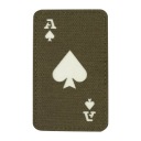 M-TAC ACE OF SPADES FLUOR VELCRO NÁŠIVKA ZNAKU