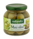 Zelené Maxi olivy, Grécke olivy 290g Natureta