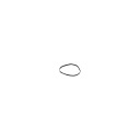 Plochý hnací remeň 90x30x0,5mm