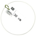 Veľký kovový krúžok 30 cm krúžok na zavesenie dekorácií