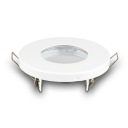 Zapustené halogénové očko IP44 RIK-6 WHITE