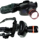 LED ČELOVÁ LAMPA, VÝKONNÁ, PRAKTICKÁ