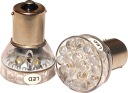 Ba15s 12V ČERVENÁ FOG P21W LED ŽIAR
