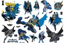 UMÝVAJÚCE TETOVANIE PRE DETI DOČASNÉ TETOVANIE BATMAN