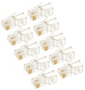 KONCOVKA ZÁSTRČKA RJ45 RJ 45 RJ-45 10 kusov