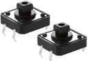Taktový spínač 12x12 mm v= 7 mm [2 ks]
