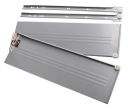 Metalbox 150/270 kovová zásuvka, šedá