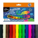 Plastelína 12 farieb KIDEA (P12KKA)