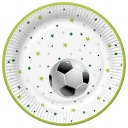 PAPIEROVÉ NARODENINOVÉ TANIERE FUTBALOVÉ 18cm 8 ks