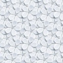 45 cm Dekoratívna nábytková dyha Flowers 3D Grey