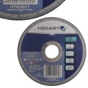 Korundový kotúč na rezanie kovu a nehrdzavejúcej ocele, 115 x 1,0 x 22,23 mm HOGERT