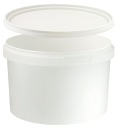 NÁDOBA NA PLASTOVÚ FARBU, BIELA ​​0,55L