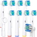 8x NÁHRADNÁ HLAVICE KEFEK FLEXI ORAL-B + KRYT PÚZDRA
