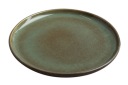 Dezertný tanier 22 cm, kamenina, zelená