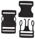 PLASTOVÁ SPONKA 4cm UZAVORENIE PÁSKU BATOH 40mm