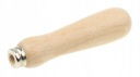 RÚČKA NA PILNÍK DREVENÝ 140mm, LAKOVANÁ