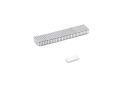 Neodymový tanierový magnet MPŁ 13x5,5x1,8 N38 sada 5 kusov