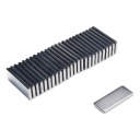 Neodymový tanierový magnet MPŁ 25x10x2 N38-1 kus