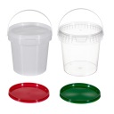 PLASTOVÉ VEDRO S VEČKOM, 1 L, certifikované!